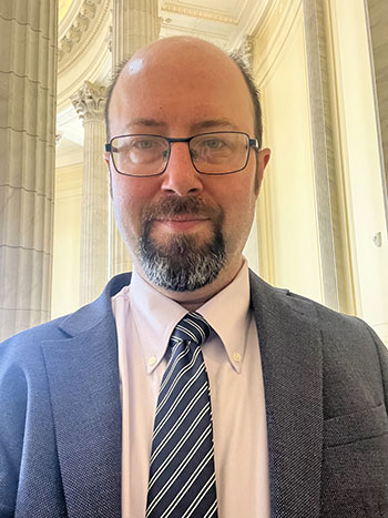 Faculty member Jeffrey Pugh